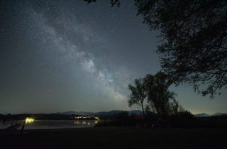 30. April 2025 - Baierbach am Simssee milchstrasse-simssee